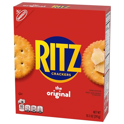 RITZ Original Crackers, 20 Snack Packs (6 Crackers Per Pack)