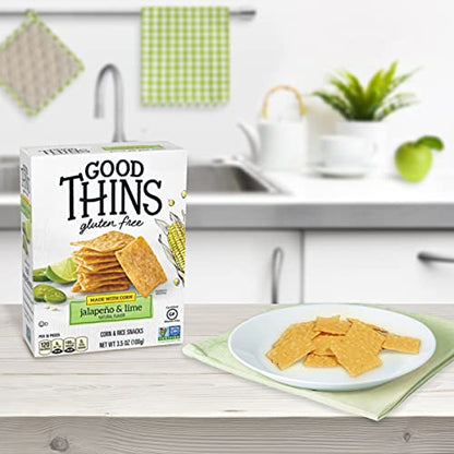 Good Thins Simply Salt Rice Snacks Gluten Free Crackers, 3.5 oz