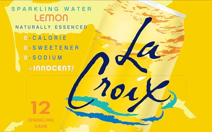 La Croix Sparkling Water, Grapefruit, 12 Fl Oz (Pack of 12)