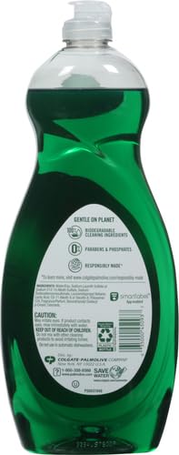 Palmolive Ultra Strength Liquid Dish Soap, Original Green, 32.5 Fluid Ounce