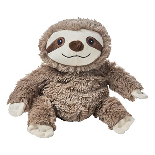 Warmies Sloth Heatable and Coolable Weighted Stuffed Animal Plush