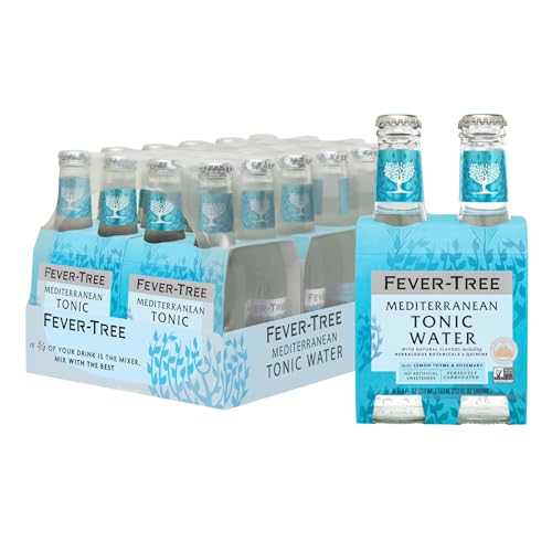 Fever-Tree Light Tonic Water Cans, 5.07 Fl Oz (Pack of 24), Lower in Calories, No Artificial Sweeteners, Flavorings or Preservatives (Packaging may vary)