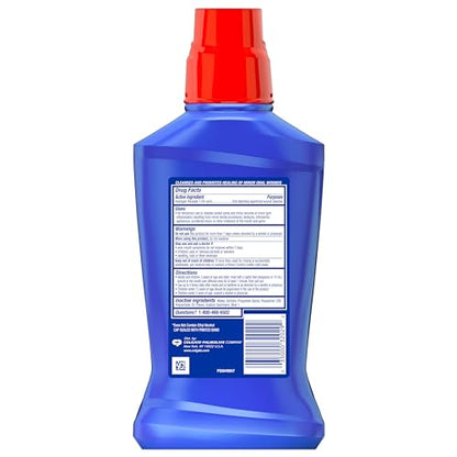 Colgate Peroxyl Antiseptic Mouthwash and Mouth Sore Rinse, 1.5% Hydrogen Peroxide, Mild Mint - 500ml, 16.9 Fluid Ounces