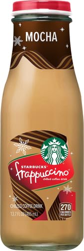 Starbucks Frappuccino Coffee Drink, Mocha, 13.7 fl oz Bottles (12 Pack)