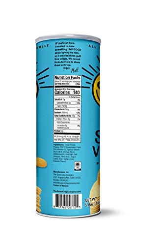 The Good Crisp Company, Good Crisps Minis (Original, 1.6 Ounce, Pack of 12) Non-GMO, Allergen Friendly, Potato Chip Snack Pack, Gluten Free Snacks