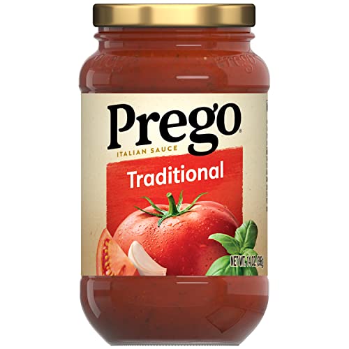 Prego Chunky Tomato with Garlic and Onion Pasta Sauce, 24 Oz Jar