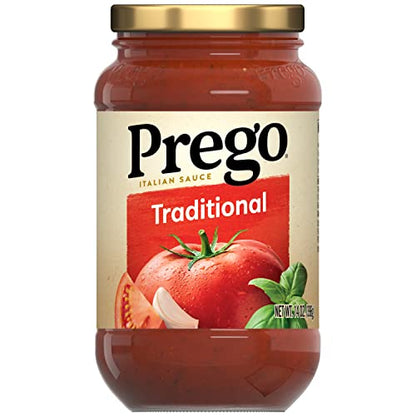 Prego Chunky Tomato with Garlic and Onion Pasta Sauce, 24 Oz Jar