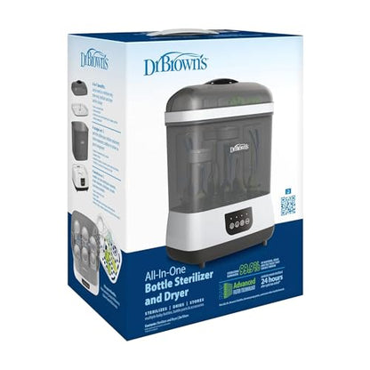 Dr. Brown's All-in-One Sterilizer and Dryer for Baby Bottles, Parts & Other Newborn Essentials