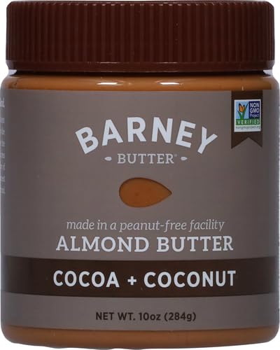 Barney Butter Almond Butter, Smooth, 16 Ounce Jar, Skin-Free Almonds, No Stir, Non-GMO, Gluten Free, Keto, Paleo, Vegan