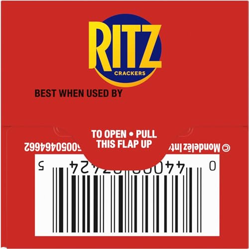 RITZ Original Crackers, 20 Snack Packs (6 Crackers Per Pack)