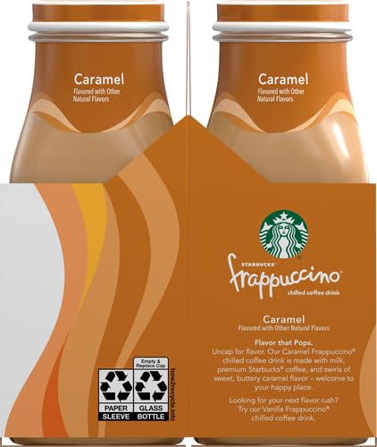 Starbucks Frappuccino Coffee Drink, Mocha, 13.7 fl oz Bottles (12 Pack)