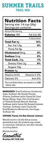 Power Up Trail Mix, Mega Omega Trail Mix, Non-GMO, Vegan, Gluten Free, No Artificial Ingredients, Gourmet Nut, 14 Ounce Bag