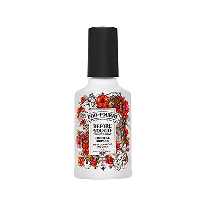 Poo-Pourri Before-You-Go Toilet Spray, Beach Bum, 1 Fl Oz Pocket Travel Size - Coconut, Orchid and Toasted Praline