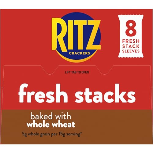 RITZ Original Crackers, 20 Snack Packs (6 Crackers Per Pack)