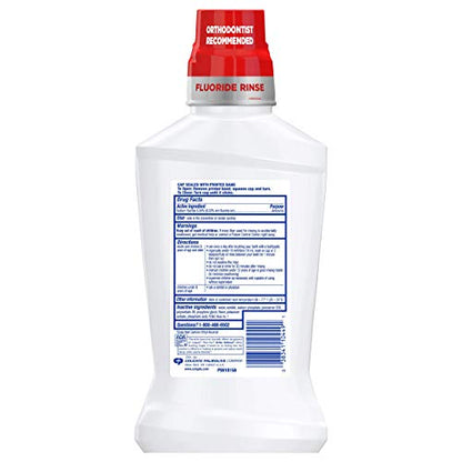 Colgate Peroxyl Antiseptic Mouthwash and Mouth Sore Rinse, 1.5% Hydrogen Peroxide, Mild Mint - 500ml, 16.9 Fluid Ounces