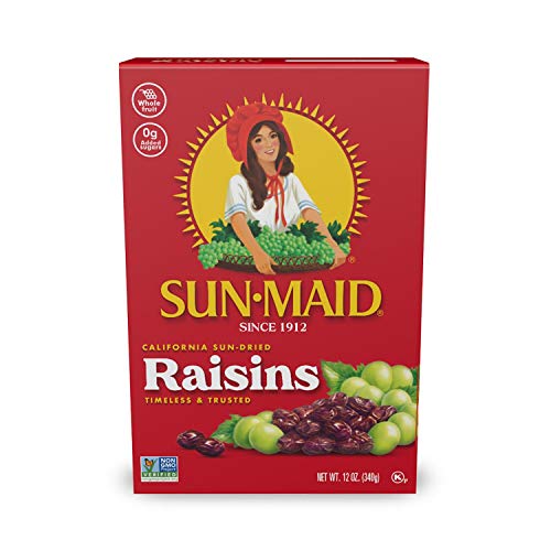 Sun-Maid California Sun-Dried Raisins - (2 Pack) 32 oz Resealable Bag - Dried Fruit Snack for Lunches, Snacks, and Natural Sweeteners