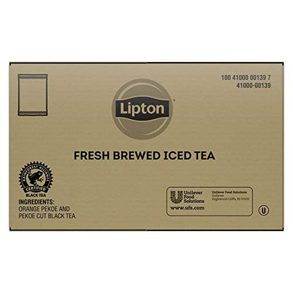 Lipton Unsweetened Iced Tea Bags, Family Size Tea Bags, 144 Total Tea Bags (24ct - Pack of 6)