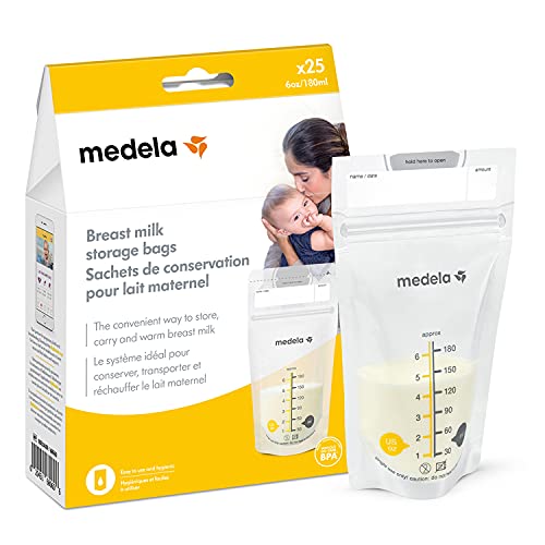 Medela Breast Milk Storage Bags, 100 Count