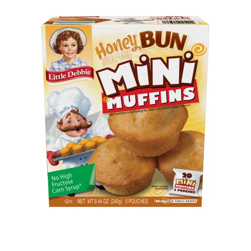 Little Debbie Chocolate Chip Mini Muffins, 5 Pouches, 8.44 OZ Box