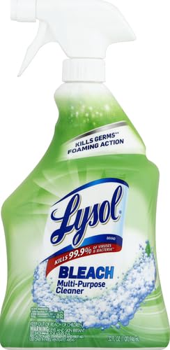 Lysol All-Purpose Cleaner, Sanitizing and Disinfecting Spray, To Clean and Deodorize, Mango & Hibiscus Scent, 32oz