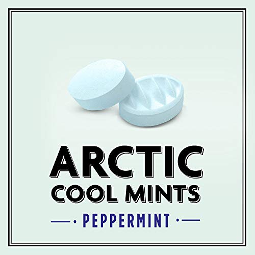 ALTOIDS Arctic Peppermint Breath Mints Hard Candy Bulk, 1.2 oz Tin (Pack of 8)