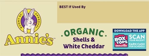 Annie's White Cheddar Shells Macaroni and Cheese with Organic Pasta, 6 oz (Pack of 12)