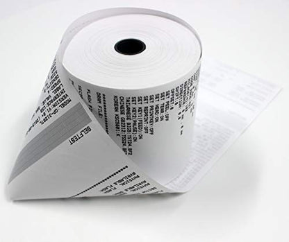 (50 Rolls) 3 1/8 x 230 Thermal Paper Receipt Rolls (55 GSM Premium Quality German Paper) Fits All POS Cash Registers BPA Free - BuyRegisterRolls