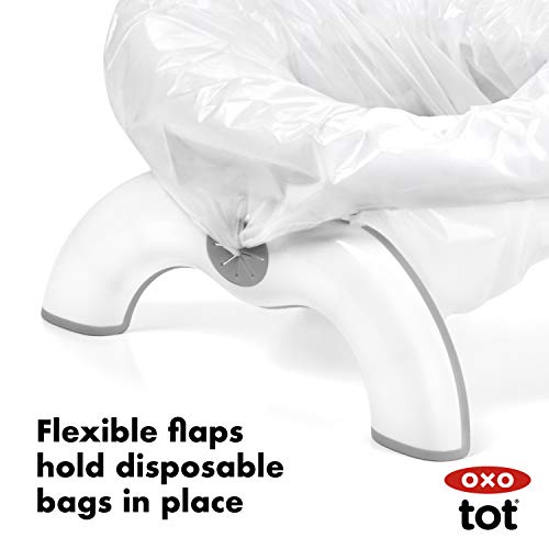 OXO Tot 2-in-1 Go Potty - Gray, 1 Count (Pack of 1)