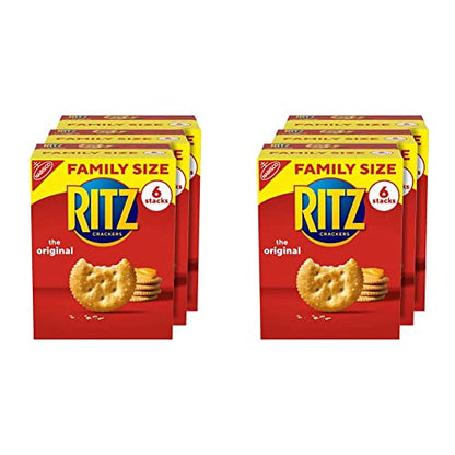 RITZ Original Crackers, 20 Snack Packs (6 Crackers Per Pack)