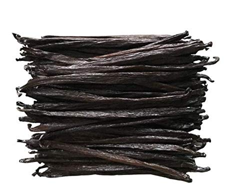 50 Organic Grade A Madagascar Vanilla Beans. Certified USDA Organic for Extract and all things Vanilla by FITNCLEAN VANILLA. ~5" Bulk Fresh Bourbon NON-GMO Pods.