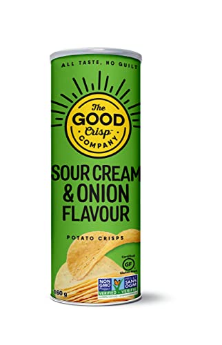 The Good Crisp Company, Good Crisps Minis (Original, 1.6 Ounce, Pack of 12) Non-GMO, Allergen Friendly, Potato Chip Snack Pack, Gluten Free Snacks