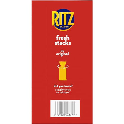 RITZ Original Crackers, 20 Snack Packs (6 Crackers Per Pack)