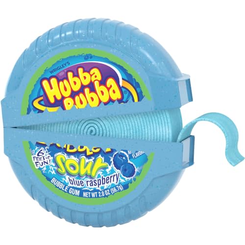 HUBBA BUBBA Original Bubble Gum Bulk Pack, 2 oz Tape (Pack of 6)