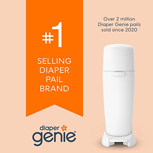 Diaper Genie Bags Refills 270 Count (Pack of 3) with Max Odor Lock | Holds Up to 810 Newborn Diapers