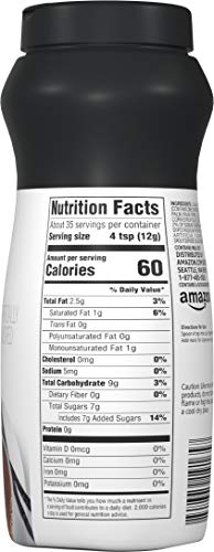 Amazon Brand - Happy Belly Powdered Non Dairy French Vanilla Coffee Creamer, 15 ounce (Pack of 1)