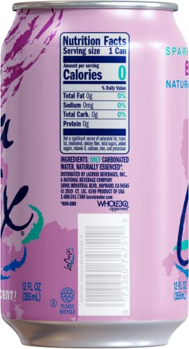 La Croix Sparkling Water, Grapefruit, 12 Fl Oz (Pack of 12)