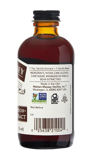 Nielsen-Massey Madagascar Bourbon Pure Vanilla Extract for Baking and Cooking, 8 Ounce Bottle