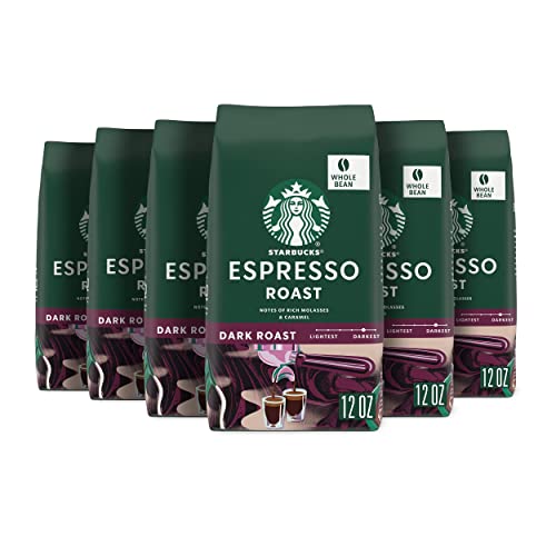 Starbucks Blonde Espresso Roast Whole Coffee Beans, 200g