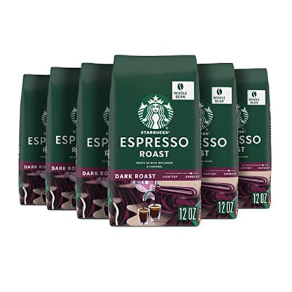 Starbucks Blonde Espresso Roast Whole Coffee Beans, 200g