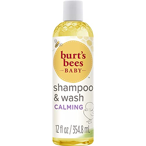 Burt's Bees Baby Shampoo and Wash, Original, Tear Free, Pediatrician Tested, 98.7% Natural Origin, 21 Fluid Ounces