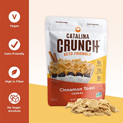 Catalina Crunch, Cereal Cinnamon Toast, 9 Ounce