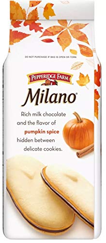 Pepperidge Farm Milano Milk Chocolate Cookies, 6 OZ Bag (15 Cookies)