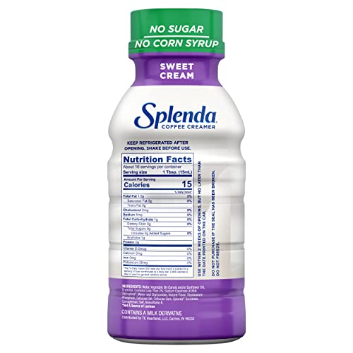 SPLENDA Sugar Free Sweet Cream Coffee Creamer, 32 Fl Oz