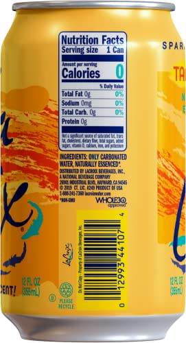 La Croix Sparkling Water, Grapefruit, 12 Fl Oz (Pack of 12)