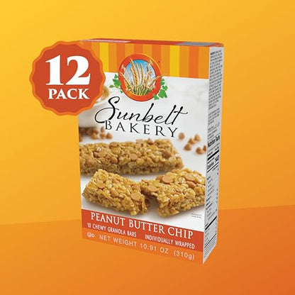 Sunbelt Bakery Oats & Honey Chewy Granola Bars, 15-1.0 OZ Bars (1 Box)