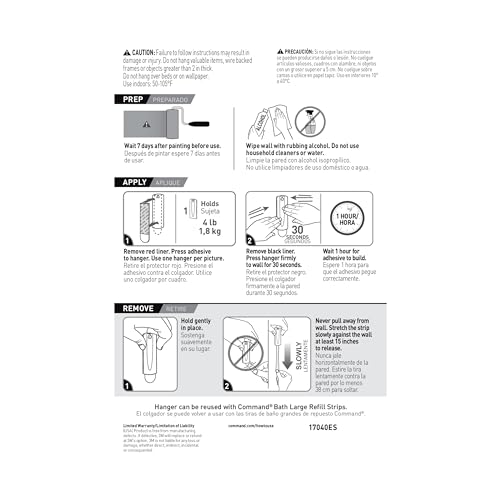 Command Sawtooth Picture Hangers, Damage Free Hanging Frame Hangers, No Tools Wall Hooks for Hanging Sawtooth Frames in Living Spaces, 4 White Picture Frame Hangers and 8 Command Strips