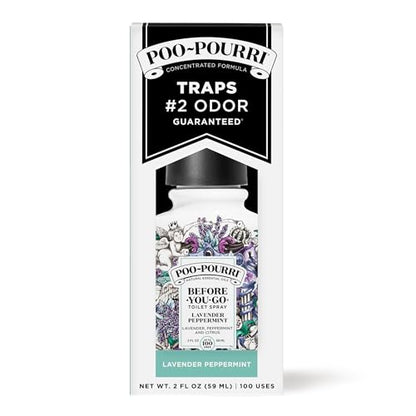 Poo-Pourri Before-You-Go Toilet Spray, Beach Bum, 1 Fl Oz Pocket Travel Size - Coconut, Orchid and Toasted Praline