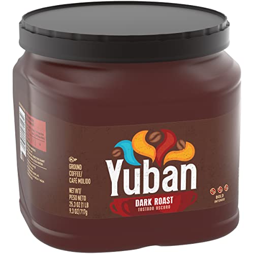 Yuban Bold Dark Roast Ground Coffee (25.3 oz Canister)