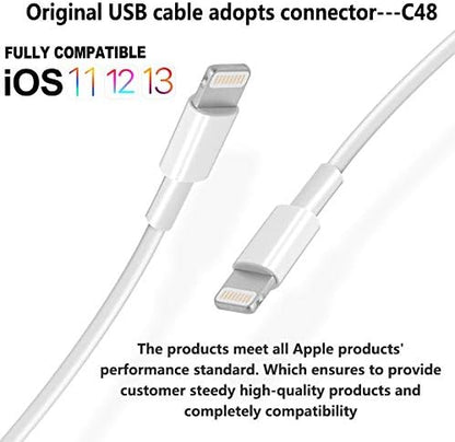 4Pack Original [Apple MFi Certified] Charger Lightning to USB Charging Cable Cord Compatible iPhone 14/13/12/11 Pro/11/XS MAX/XR/8/7/6s Plus,iPad Pro/Air/Mini,iPod Touch