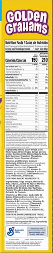 Golden Grahams Breakfast Cereal, Graham Cracker Taste, Whole Grain, Giant Size, 27.6 oz